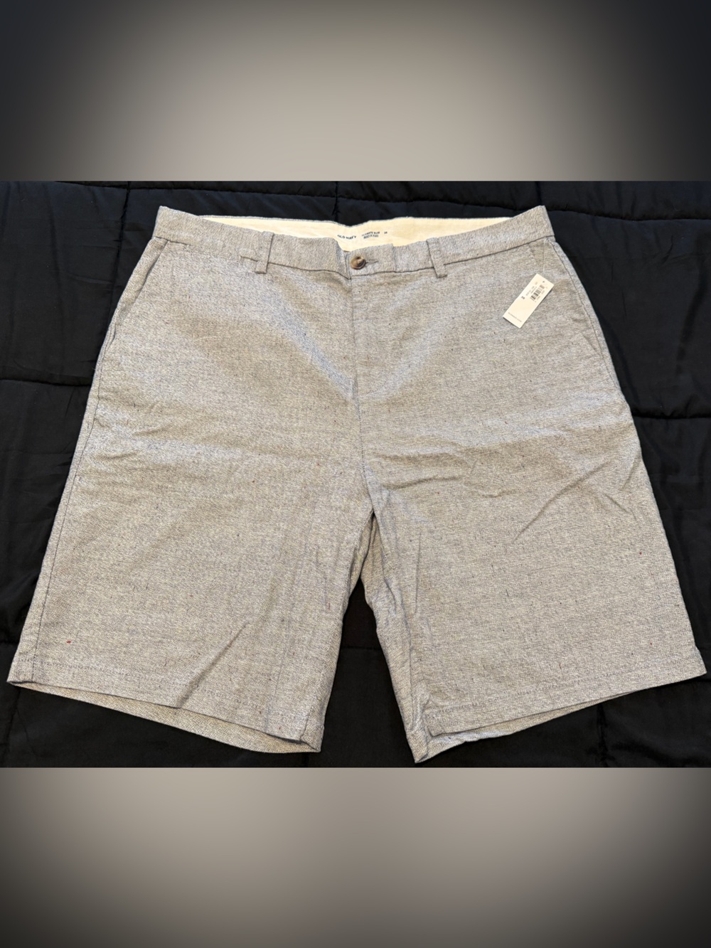 Old Navy Herringbone Light Gray Men's Shorts